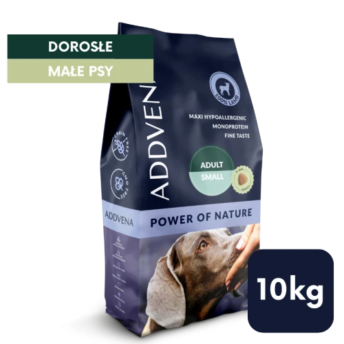 Karma sucha dla dorosłych psów małych ras ADDVENA POWER OF NATURE ADULT SMALL 10kg
