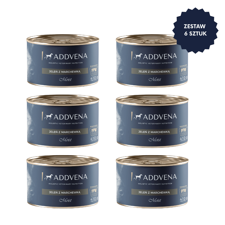 Karma mokra Jeleń z ziemniakami ADDVENA